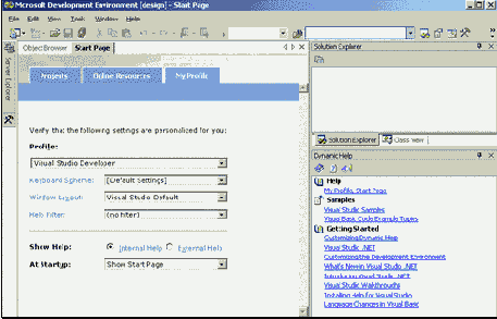  Visual Studio NET