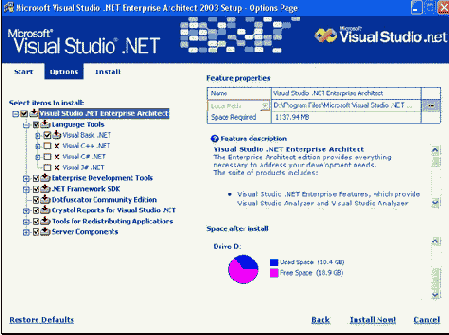  Visual Studio NET