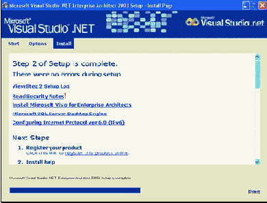  Visual Studio NET
